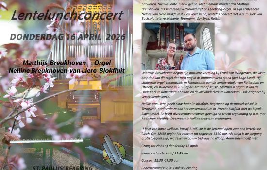 Lente lunch concert