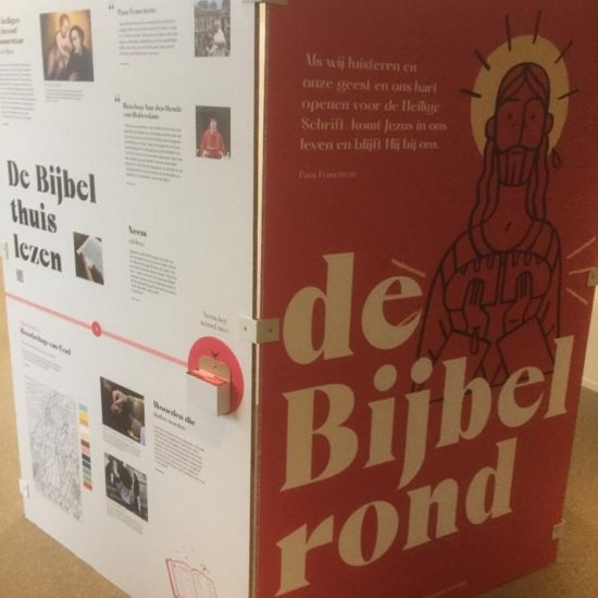 Pop-up tentoonstelling “de Bijbel rond” in Gouda en Boskoop