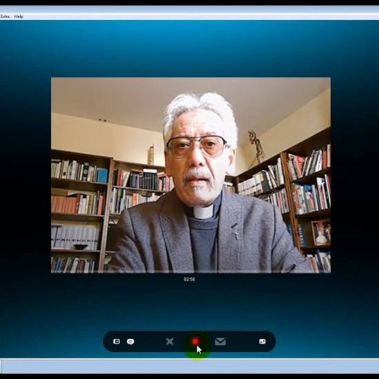 Skype meeting met pastor Huub Flohr