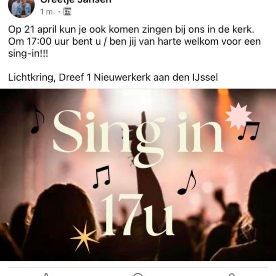 SingIn in De Lichtkring