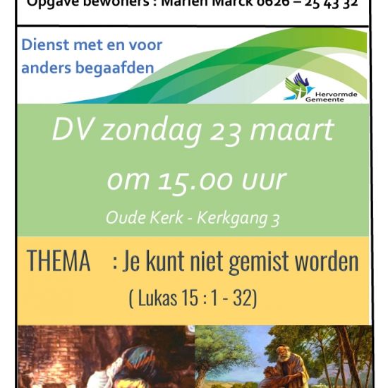 Dienst voor en met anders begaafden