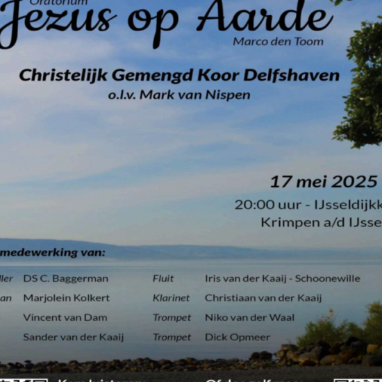 Scratch-concert ‘Jezus op Aarde’ in Krimpen aan den IJssel