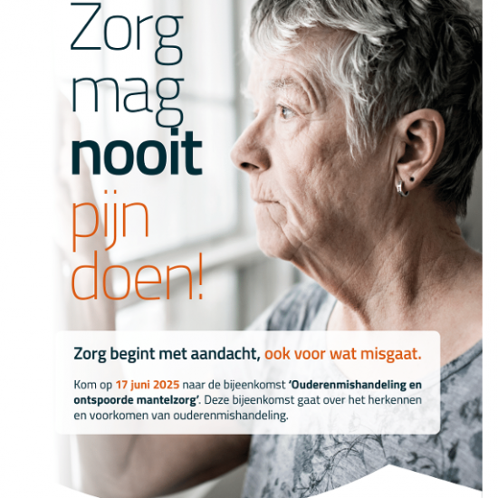Bijeenkomsten ‘Open over ouder worden’