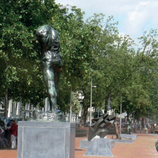 Kunstwandeling Westersingel Rotterdam