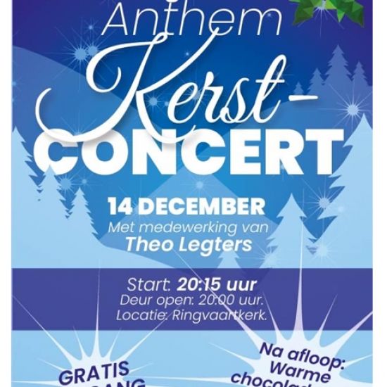Anthem kerstconcert