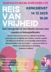 Kerkdienst gericht op gelovige transgenders en non binaire personen