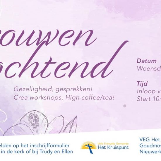 Vrouwenochtend in Het Kruispunt