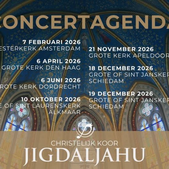 Christelijk koor Jigdaljahu in Schiedam