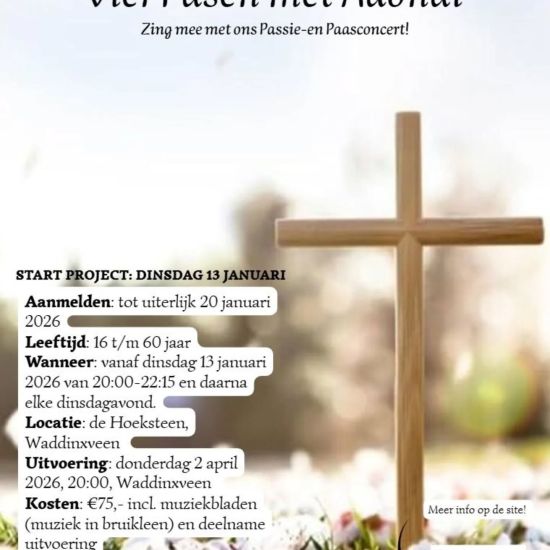 Vier Pasen met Adonai