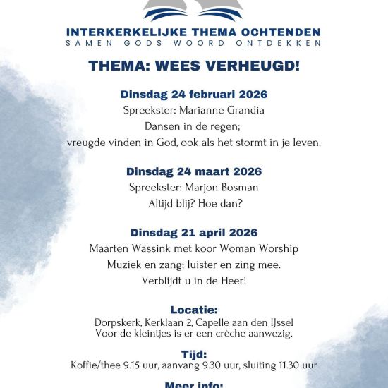 Interkerkelijke koffieochtend