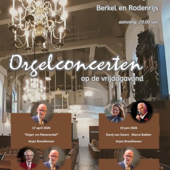Arjan Breukhoven "Orgel- en Pianorecital"