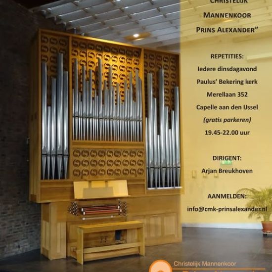 60 jaar Christelijk Mannenkoor Prins Alexander