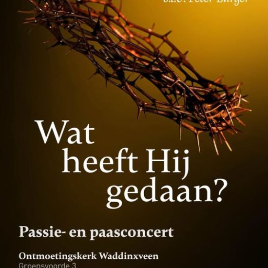 Passie en Paasconcer Adonai