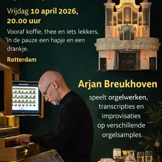 Huiskamerconcert Arjan Breukhoven