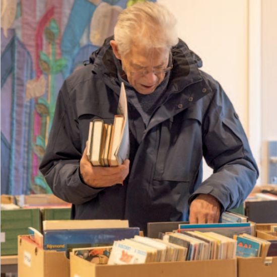 Boekenmarkt in De Ringvaartkerk