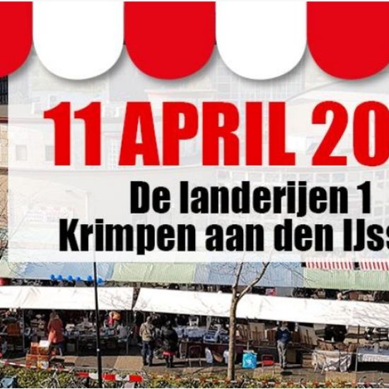 Voorjaarsmarkt in Krimpen aan den IJssel