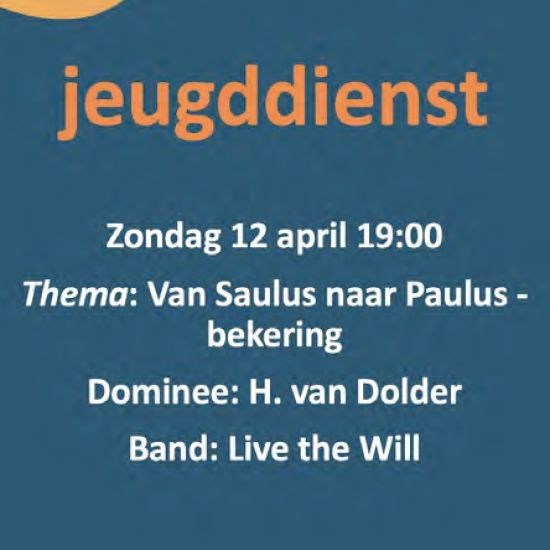 Jeugddienst in Dorpskerk Zevenhuizen