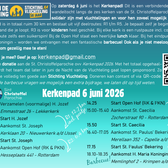 Kerkenpad 2026