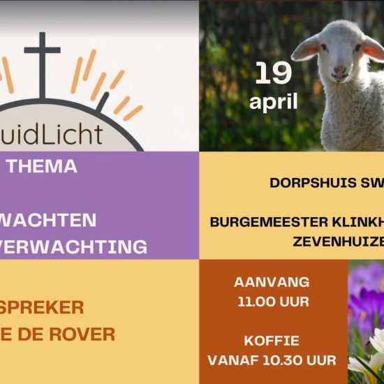 Zuidlicht bijeenkomst met Arie de Rover