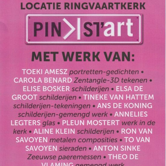 Pinkst'art weer in De Ringvaartkerk