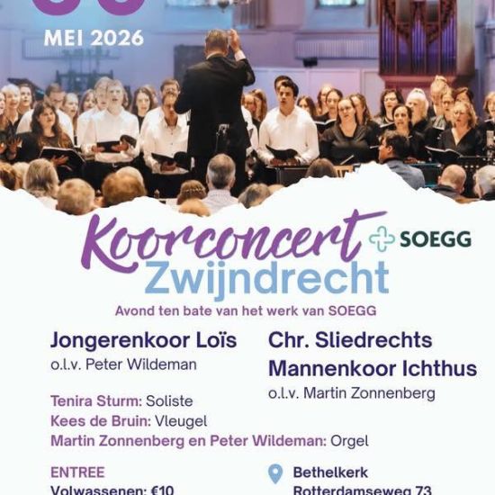 Koorconcert Zwijndrecht