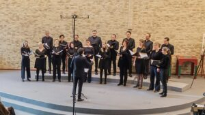 Laurens Vocaal op het Marktconcert Open Hof