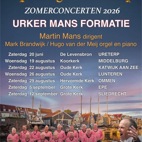 Zomerconcerten UrkermMans formatie
