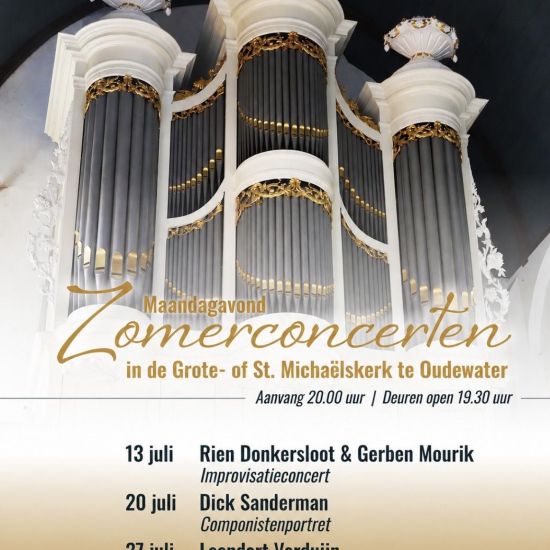 Zomeravond concerten Gerben Mourik