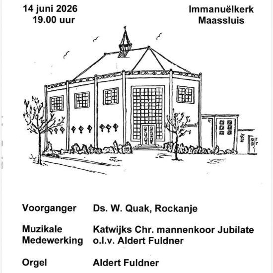 Zondagavondzang in Maassluis