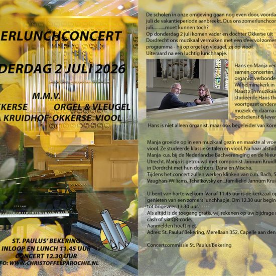 Zomerlunchconcert