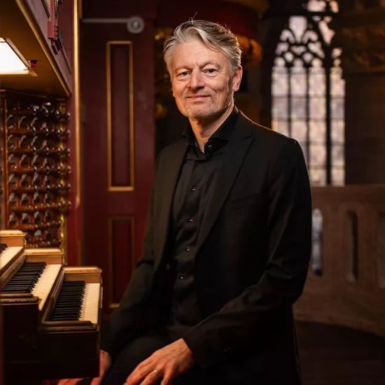 Hayo Boerema op Garrels-orgel Grote kerk in Maassluis