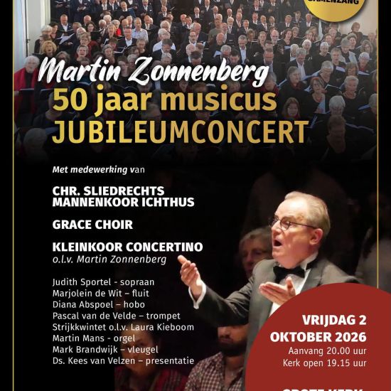 Jubileumconcert Martin Zonnenberg