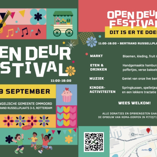 Open Deur Festival in Ommoord!