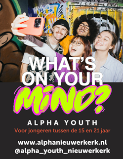 Start nieuwe cursus Alpha Youth