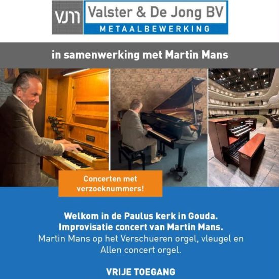 Martin Mans in de Pauluskerk