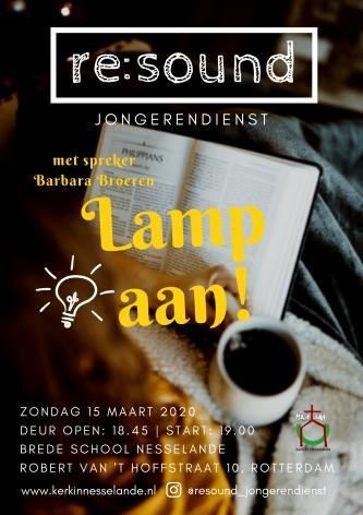 AFGELAST RE:Sound  ‘Lamp aan!’