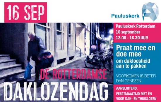 Nieuwe editie Rotterdamse daklozendag