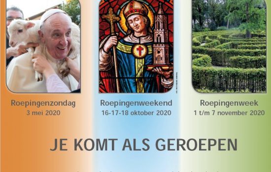 Zondag 3 mei Roepingenzondag