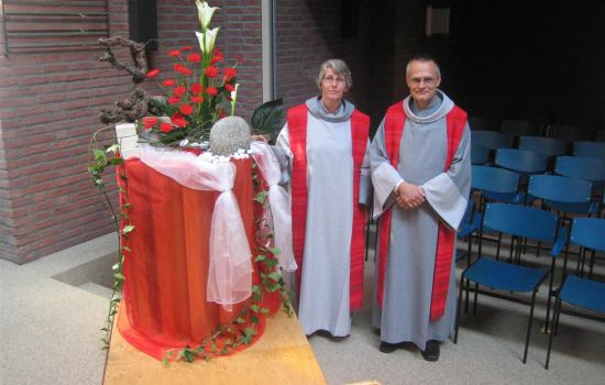 Peter Treep en Rianne van Halsema 35 jaar in het ambt