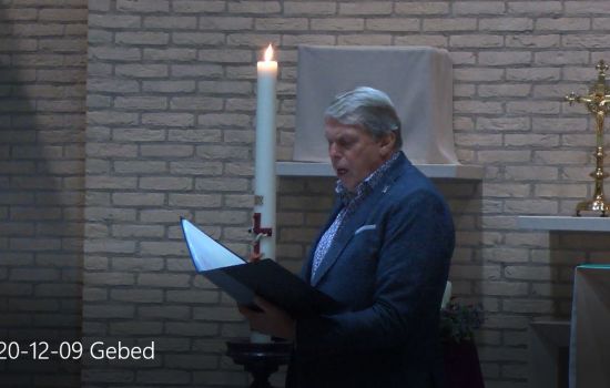 Avondgebed toegespitst op corona-tijd (video)