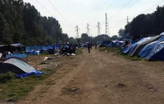 Eva Nahuis in de ‘Jungle van Duinkerke’