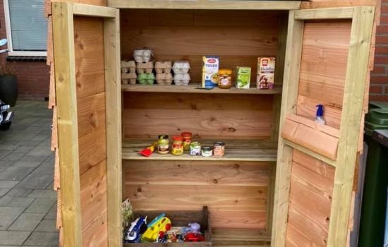 Eerste Capelse voedselkasten in gebruik genomen