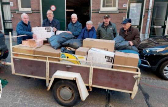 Kledingbank actie Ringvaartkerk was groot succes