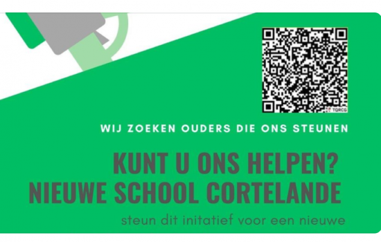 Een nieuw te bouwen dorp met een christelijke basisschool in Cortelande?