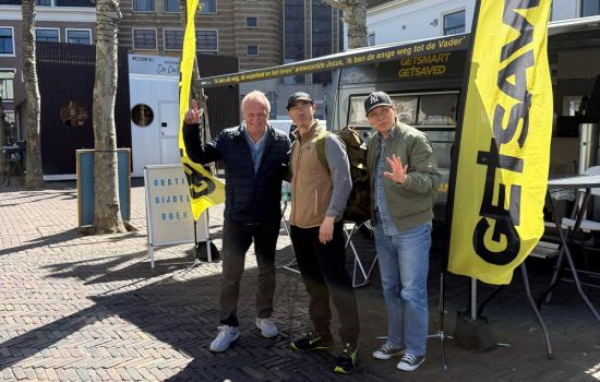 GetSaved evangeliseert in Haarlem