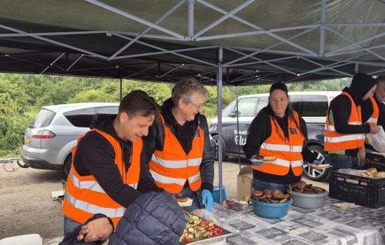 Weekend in Duinkerke: naar om, als het eten op is, nee te moeten zeggen.