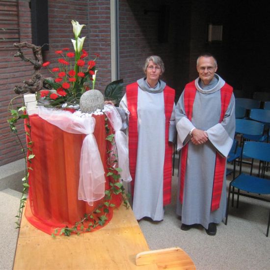 Peter Treep en Rianne van Halsema 35 jaar in het ambt