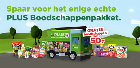 Zegelspaaractie bij de Plus