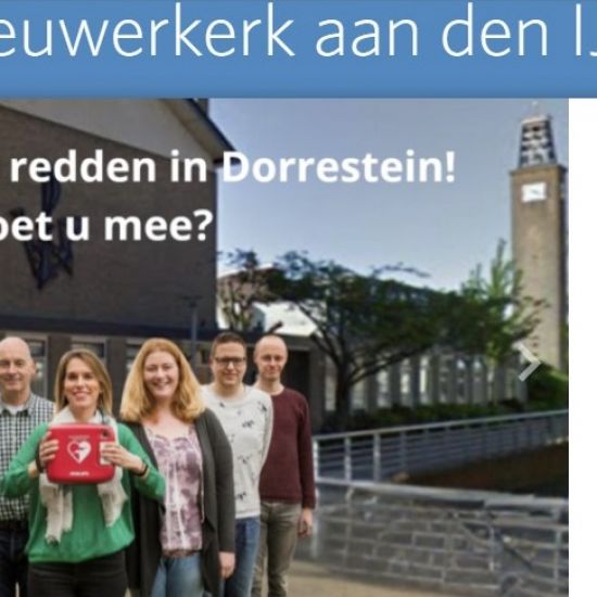 Actie BuurtAED Dorrestein geslaagd