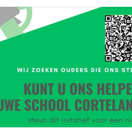 Een nieuw te bouwen dorp met een christelijke basisschool in Cortelande?